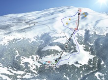  Goderdzi Ski Trail Map