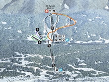 Hatsvali Ski Trail Map