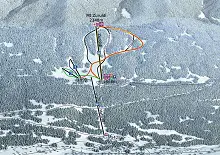  Hatsvali Ski Trail Map