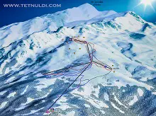  Tetnuldi Ski Trail Map