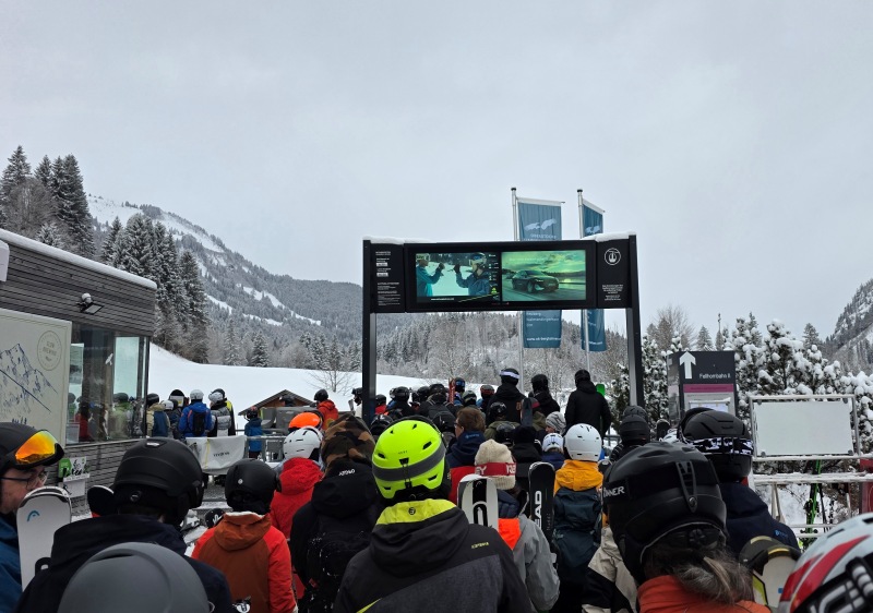 Gondola line up at the base is the worst.