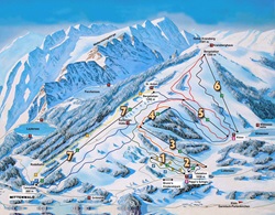 Kranzberg Mittenwald Ski Trail Map
