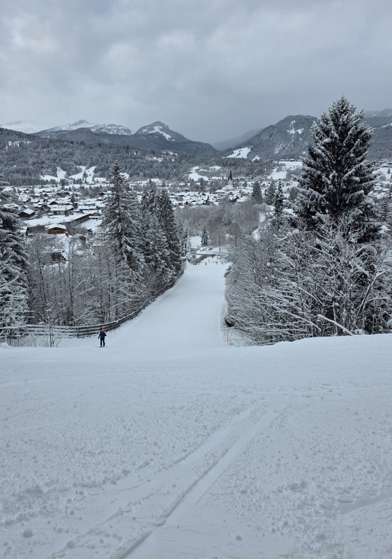 Valley trail nearing Oberstdorf