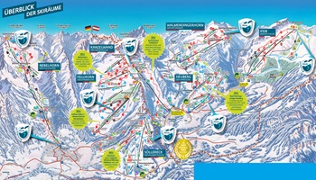 Oberstdorf Ski Region Map