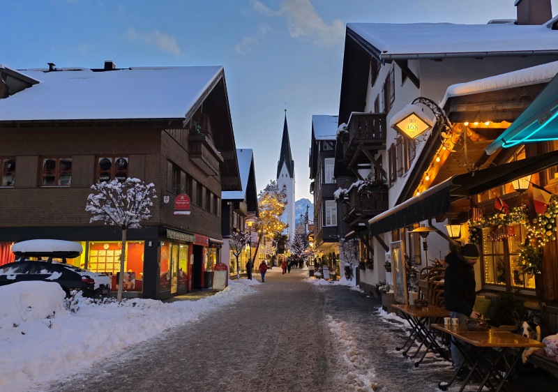 Oberstdorf Germany is a charming, vibrant ski town 