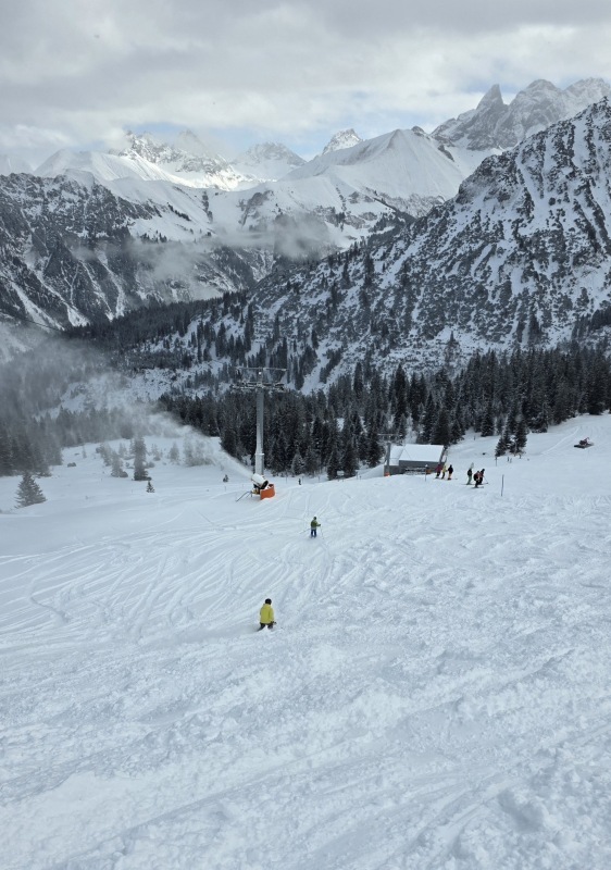 Fellhorn skiing