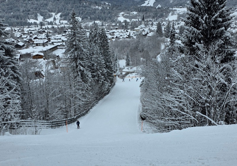 Lower valley trail into Oberstdorf