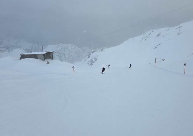 Nebelhorn skiing