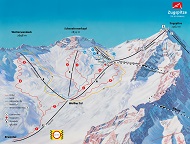 Zugspitze Ski Trail Map