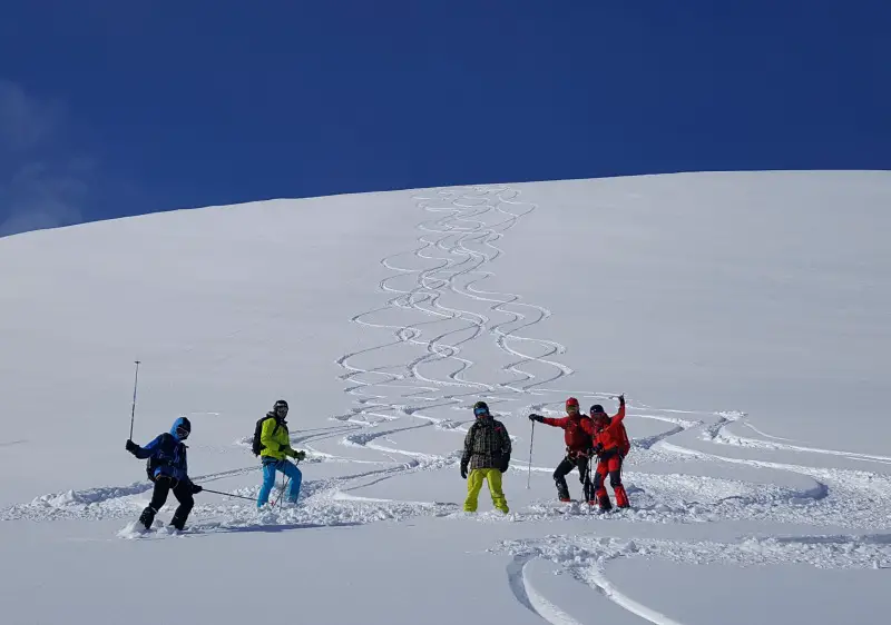 Pure Heliskiing Guided Freeride Tour, Nikkaluokta, Swedish Lapland