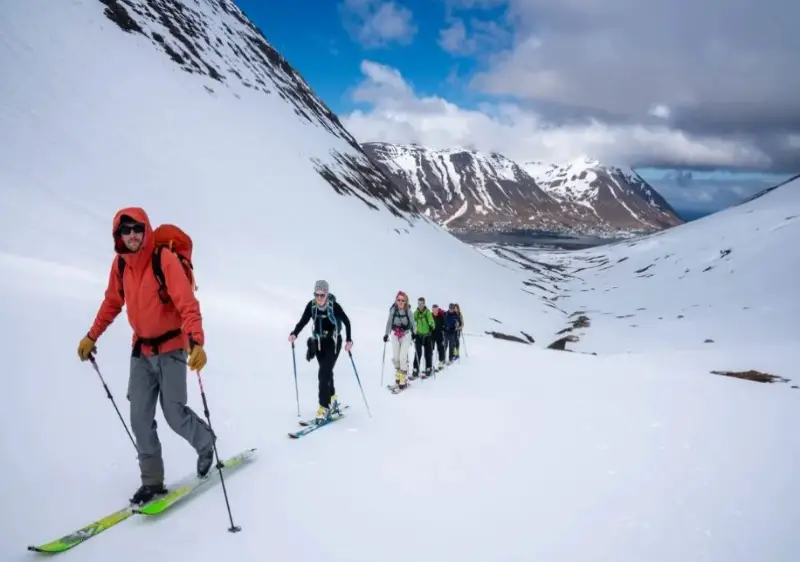 North Iceland Backcountry Ski Touring, Summit Heliskiing
