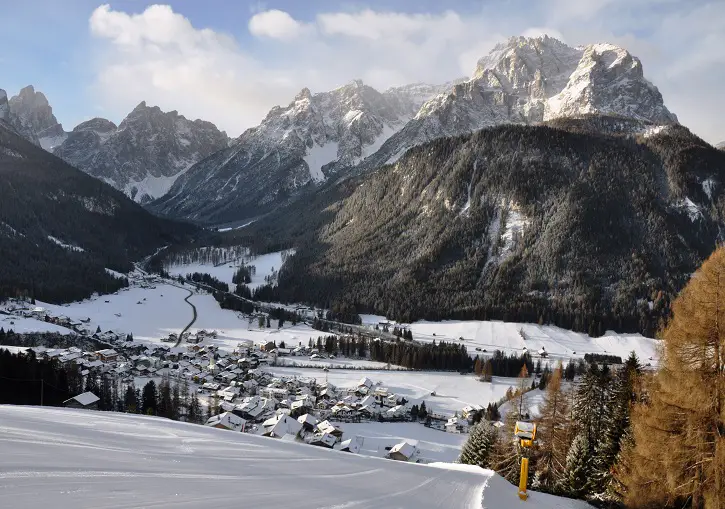 3 Peaks Dolomites (Drei Zinnen) named after the nearby Tre Cime di Lavaredo