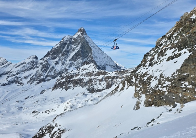 Monte Cervino above Aosta Valley