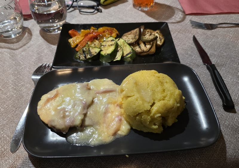 Local polenta meal