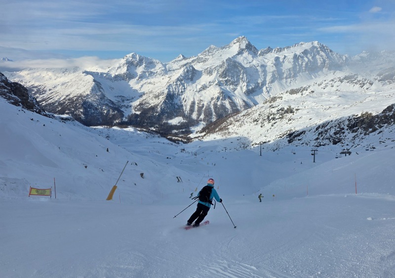 Monterosa skiing