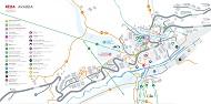  Arabba Town Map