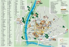 Bolzano Inner City Map
