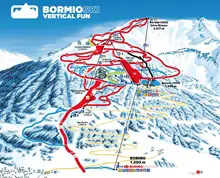 Bormio Ski Trail Map