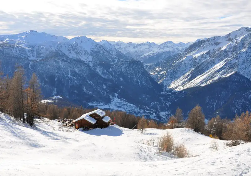 Cesana-Sansicario ski resort Italy has the best views in the Via Lattea