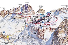 Faloria Trail Map