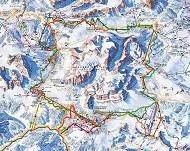 Sella Ronda Ski Trail Map