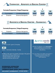  Geneva Courmayeur Bus Timetable 