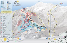 Courmayeur Piste & Trail Map