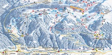 Folgarida-Marilleva Ski Trail Map