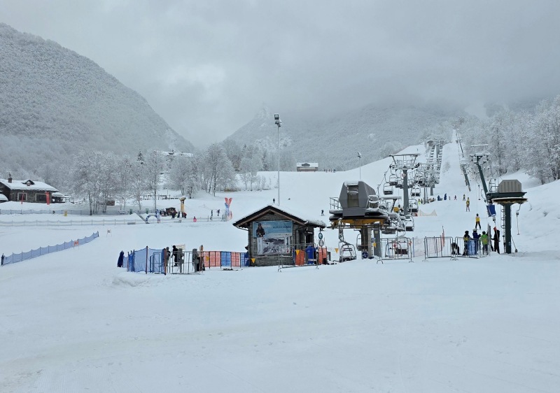 Limone novice zone is quiet midweek