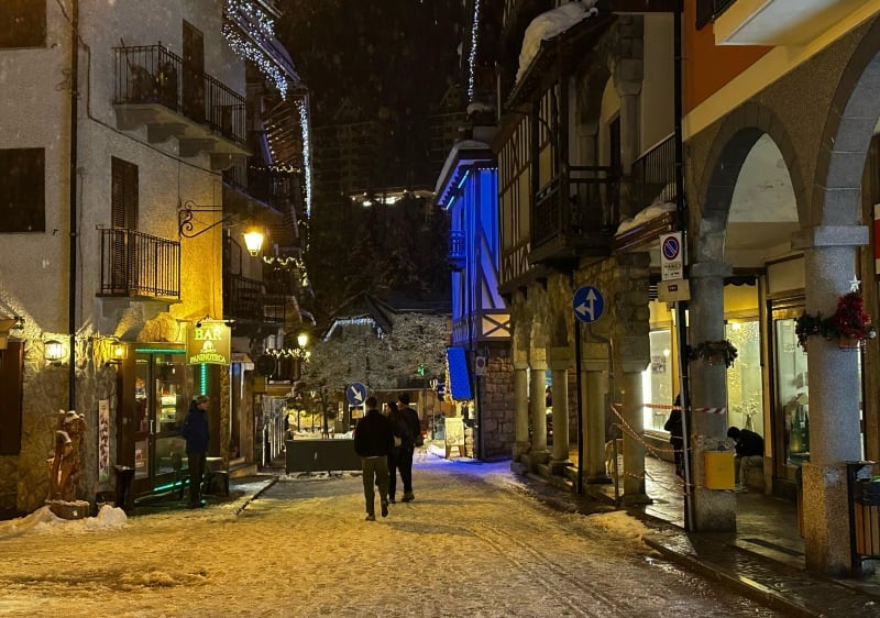 A quiet evening in Limone Piemonte