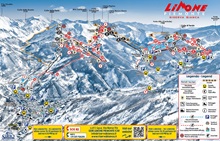 Limone Piemonte Ski Trail Map