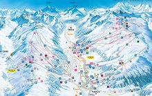 Livigno Ski Trail Map