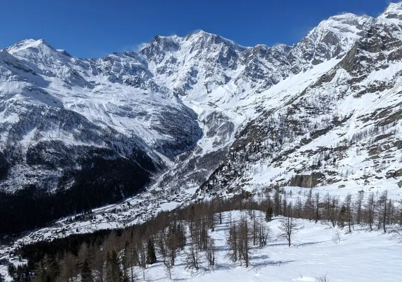 Macugnaga ski resort Monte Rosa Italy