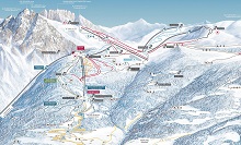 Meran-2000 Ski Trail Map