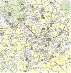 Milan Inner City Map