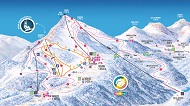 Monte Bondone Ski Trail Map