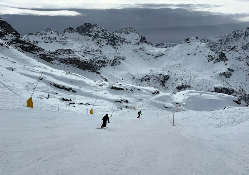 More deserted Monterosa piste