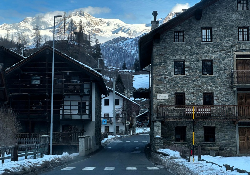 Such a fun drive to Gressoney