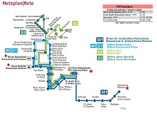  Plose Ski Bus route map