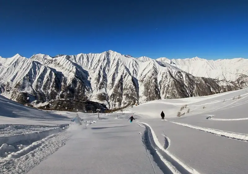 Prali ski resort Italy