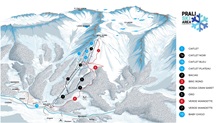 Prali Ski Trail Map