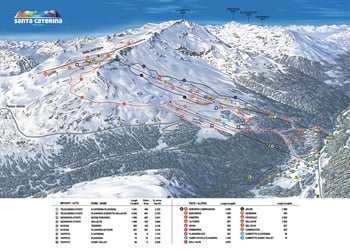  Santa Caterina Valfurva Ski Trail Map