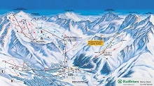 Solda - Sulden Ski Trail Map