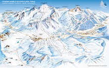 Pontedilegno Tonale Ski Trail Map