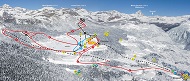 Torgnon Ski Trail Map