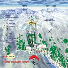  Mavrovo Ski Trail Map
