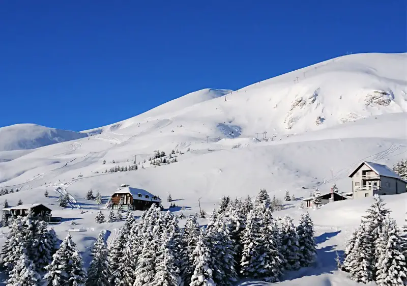 Popova Sapka ski resort, North Macedonia