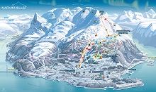  Narvikfjellet Ski Trail Map