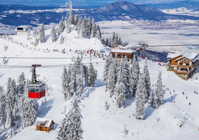 Poiana Brasov ski resort Romania
