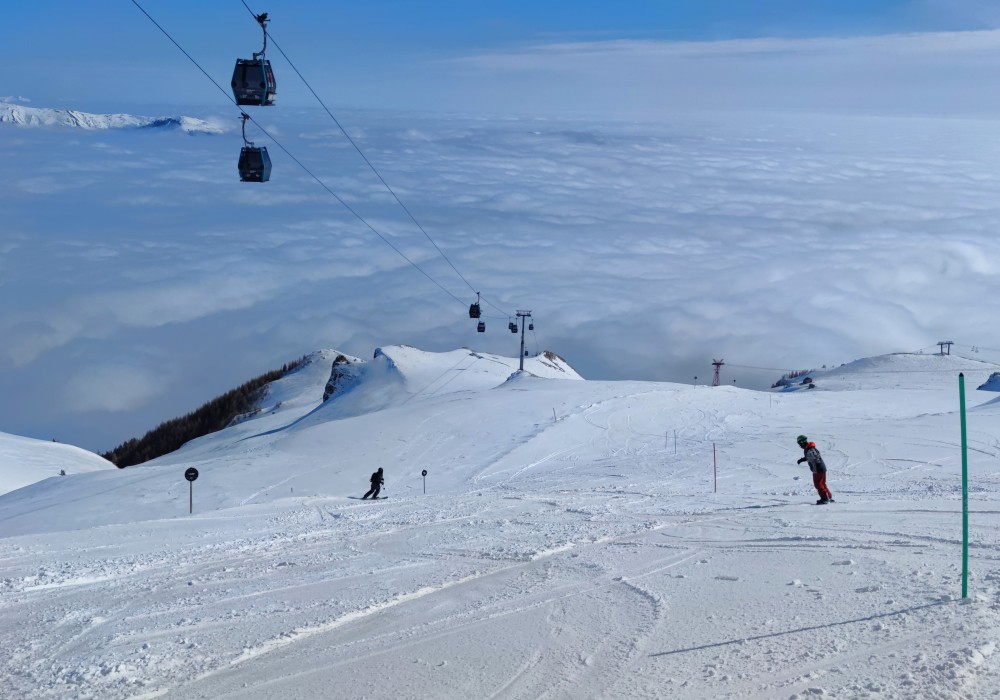 Sinaia ski resort Romania